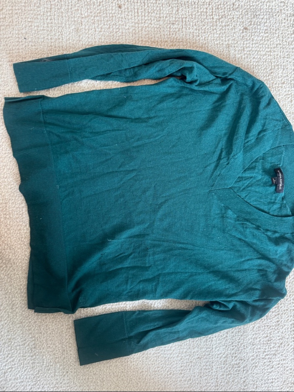 Merino wool sweater for mending or upcycling